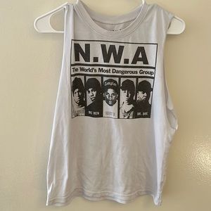 NWA muscle Tee used